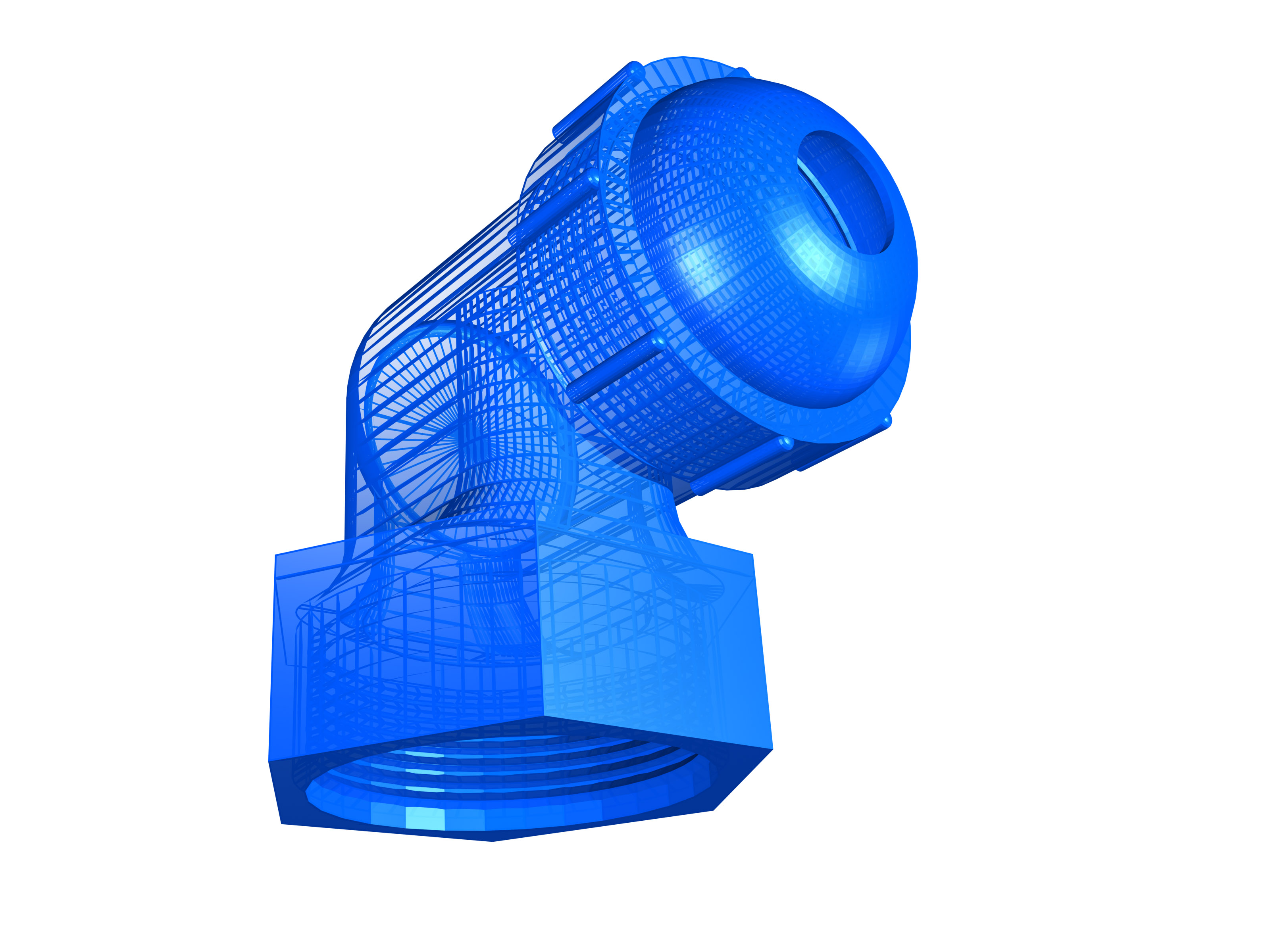 Сопло тангенциальное