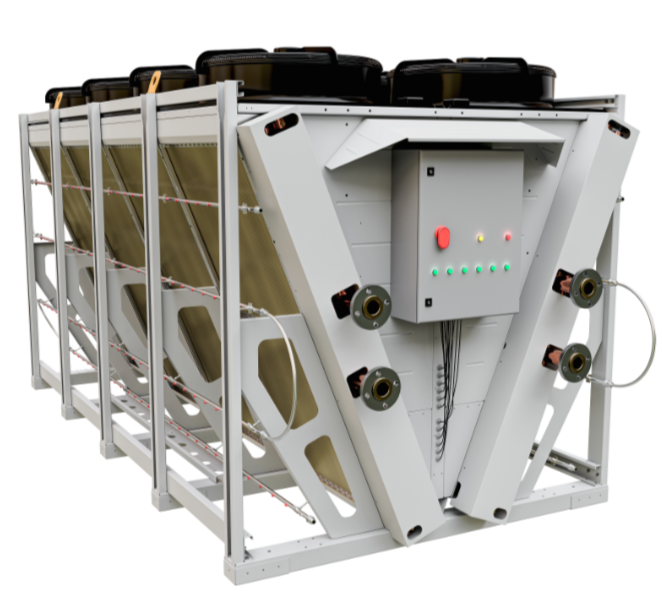 Адиабатическая система охлаждения воздуха